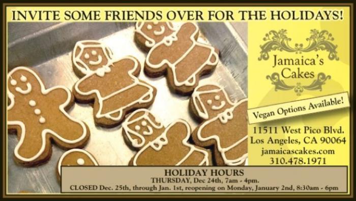 Jamaica's Cakes - Invite Some Friends Over The Holidays! - Sawtelle, Los Angeles, California