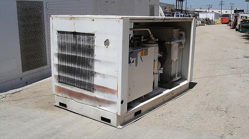 INGERSOLL RAND SSR-EP75 AIR COMPRESSOR, 37,223 HOURS, S#D4565U87A - Downtown, Los Angeles, California