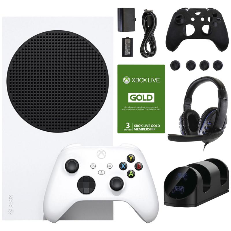 Xbox Series S console bundle includes 10-in-1 accessories - Hollywood Hills, Los Angeles, California