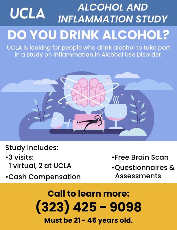 Do you drink alcohol? Are you between the ages of 21 and 45? - Santa Monica, Los Angeles, California
