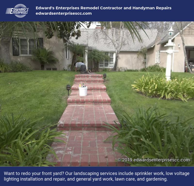 Brentwood Outdoor Handyman & Backyard Landscape Cleaning - Beverly Crest, Los Angeles, California