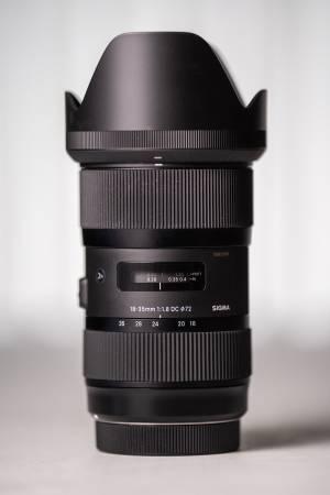 BEST OFFER - SIGMA 18-35MM F1.8 ART LENS FOR CANON EF - Los Angeles